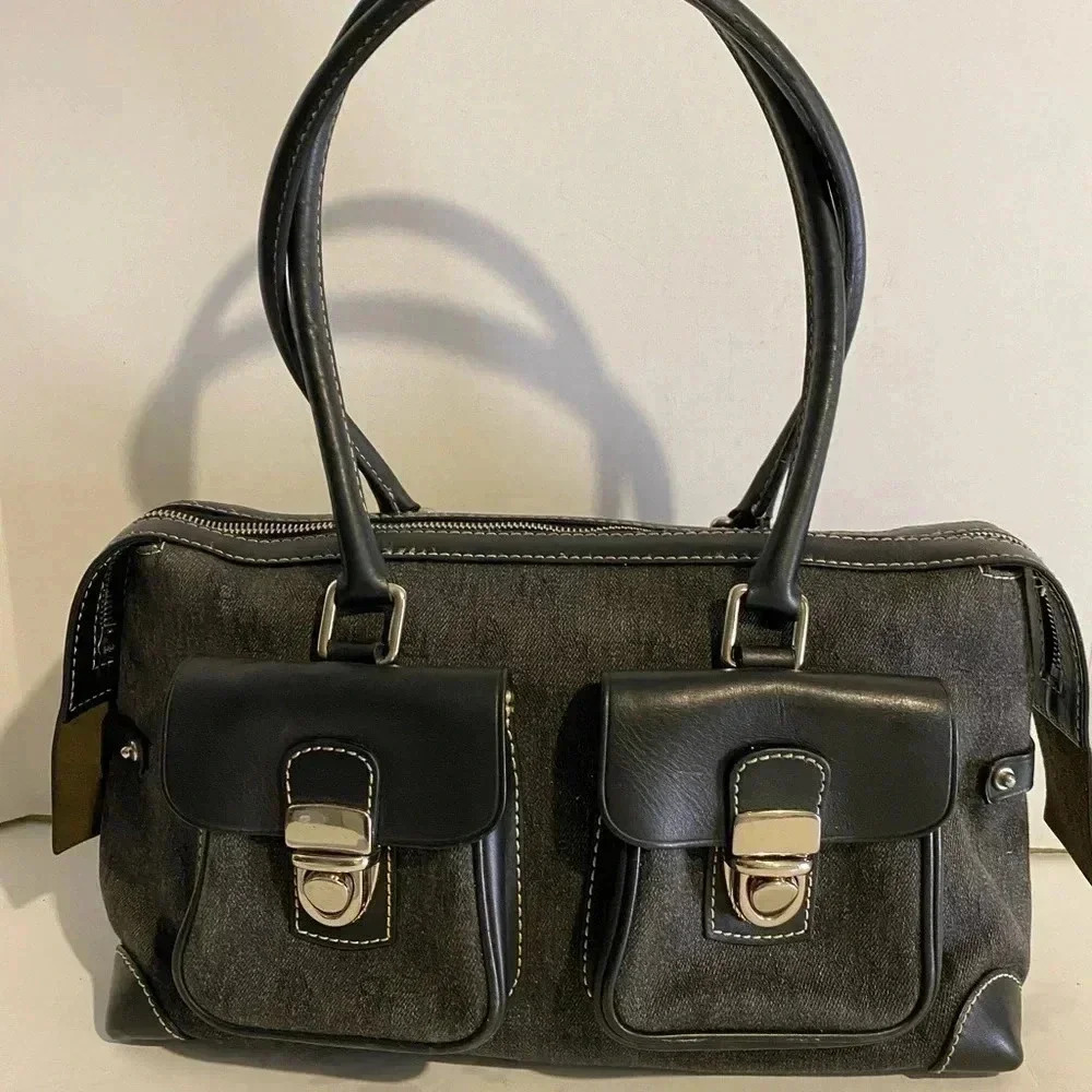 Dooney & Bourke DB signature print canvas bag - image 14